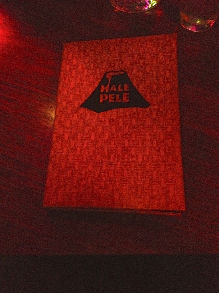 Hale Pele Menu