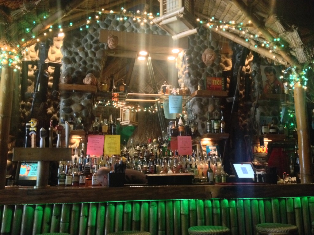 The Bar at The Tiki Lounge