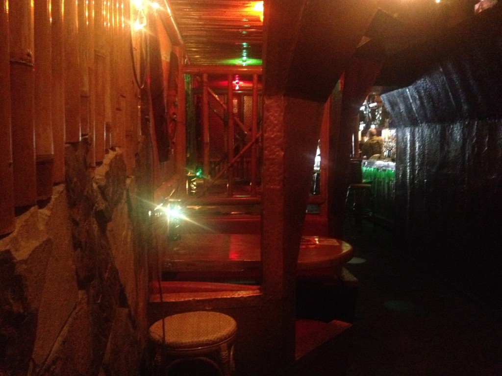 Seating at The Tiki Lounge