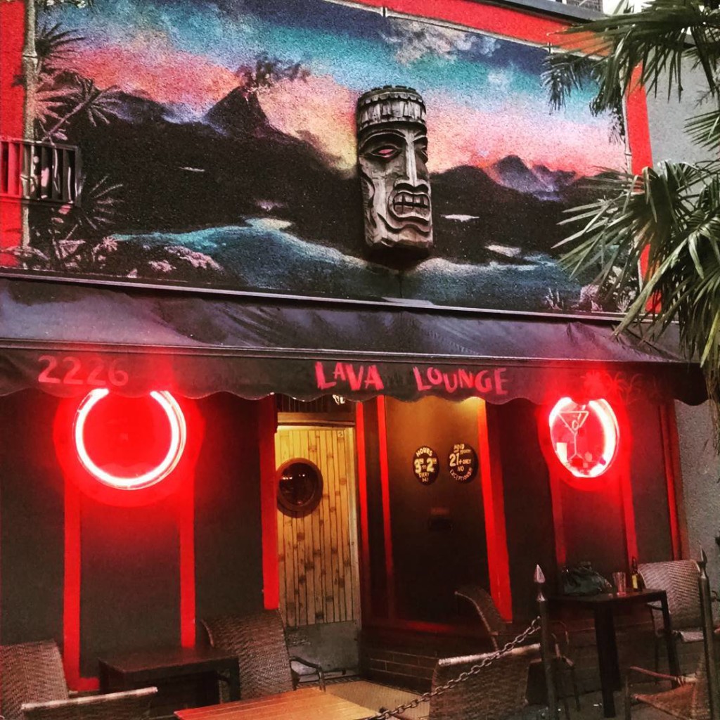 Lava Lounge Front Entrance