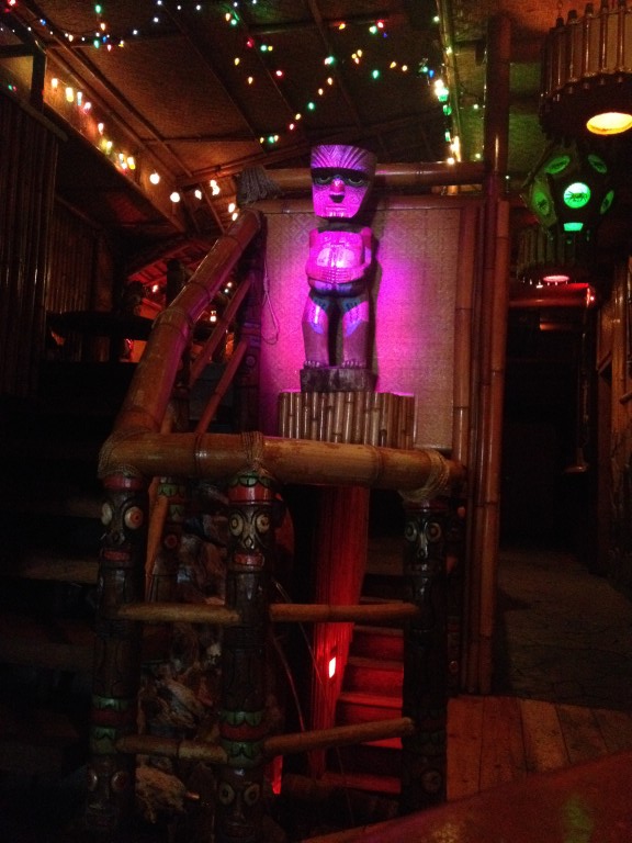 Tiki Display at The Tiki Lounge