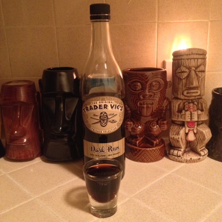 Trader Vics Cube Libre Dark Rum