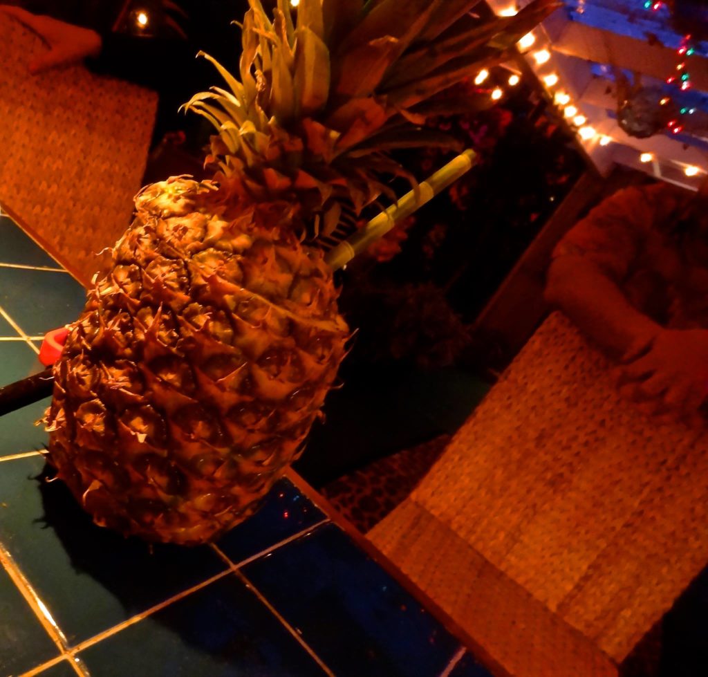 Pineapple drink picture taken by John