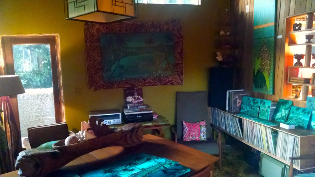 Sophista-Tiki Dawn Frasier record collection and new art