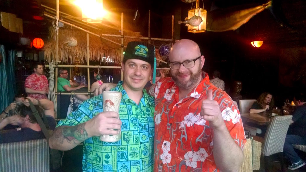 Jason Alexander and Ray at Tacoma Cabana