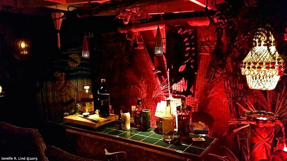 The bar at the Harpoon Saloon photo by John