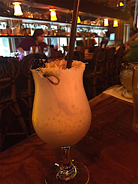 Pina Colada at North Shore Lagoon