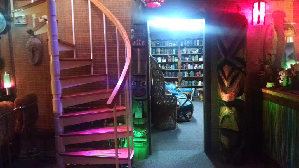 The Green Bamboo Lounge entrance to den