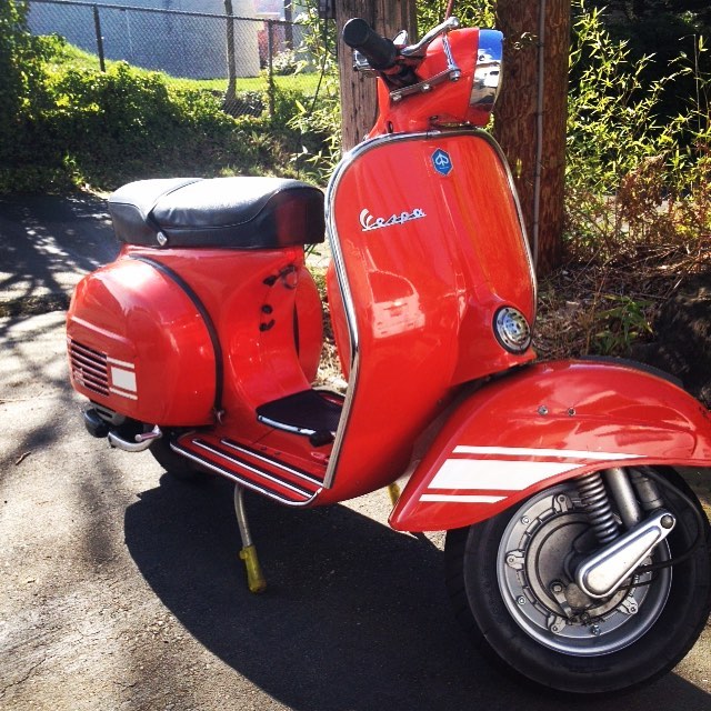 My 1973 Vespa Rally 200