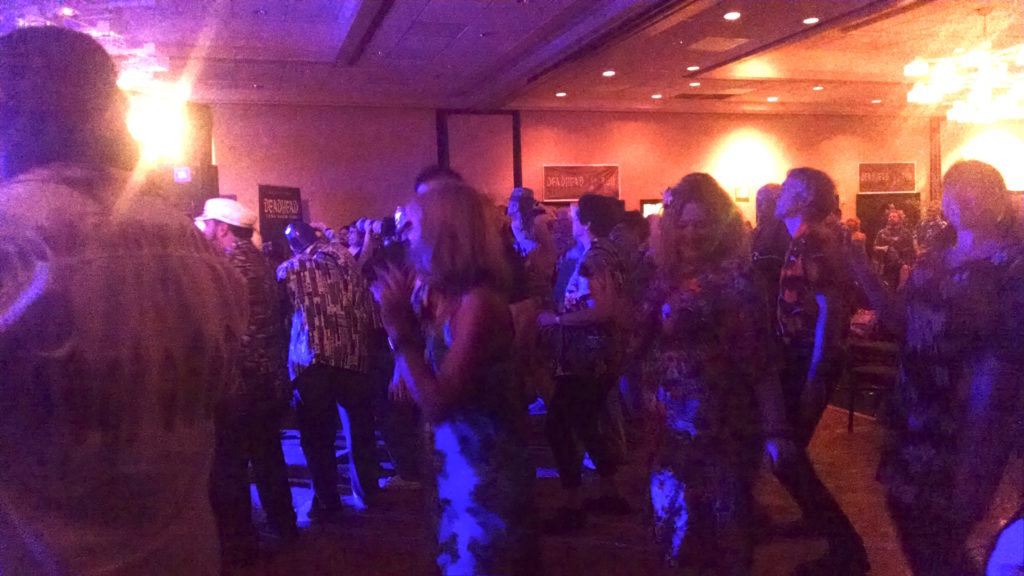 Friday night's crowd at TIki Kon 2016