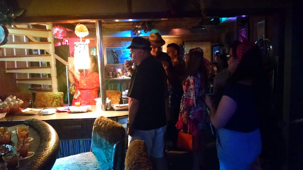 The Green Bamboo Lounge on The Home Tiki Bar Tour