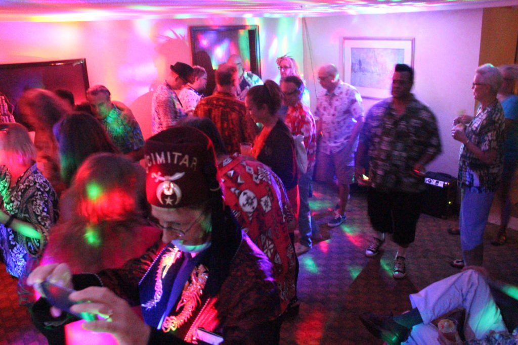 Deadhead Rum room party photo by Dieter