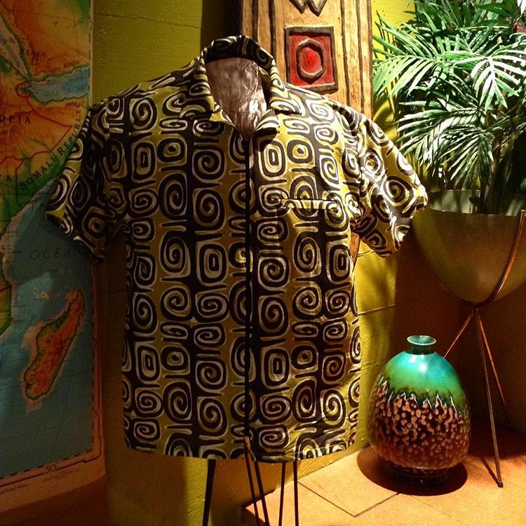 Sophista-Tiki Togs custom made Aloha shirt
