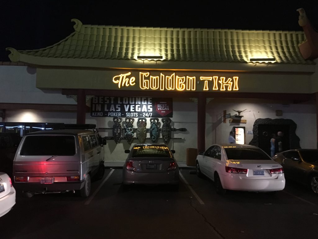 The Golden Tiki facade