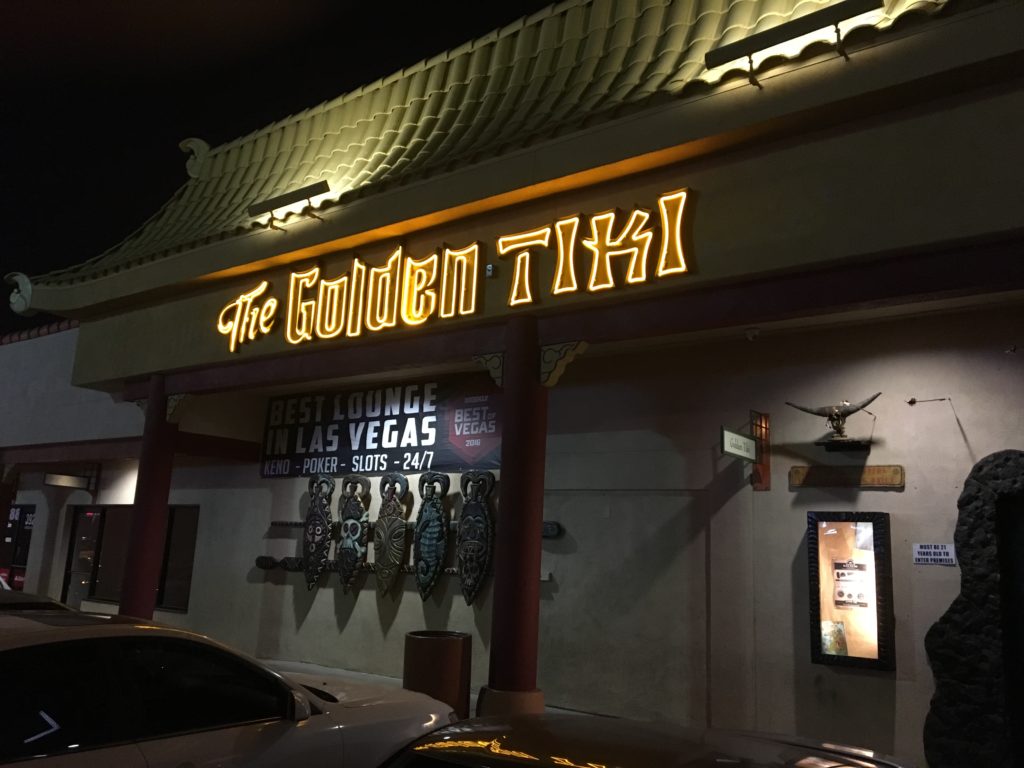 The Golden Tiki facade