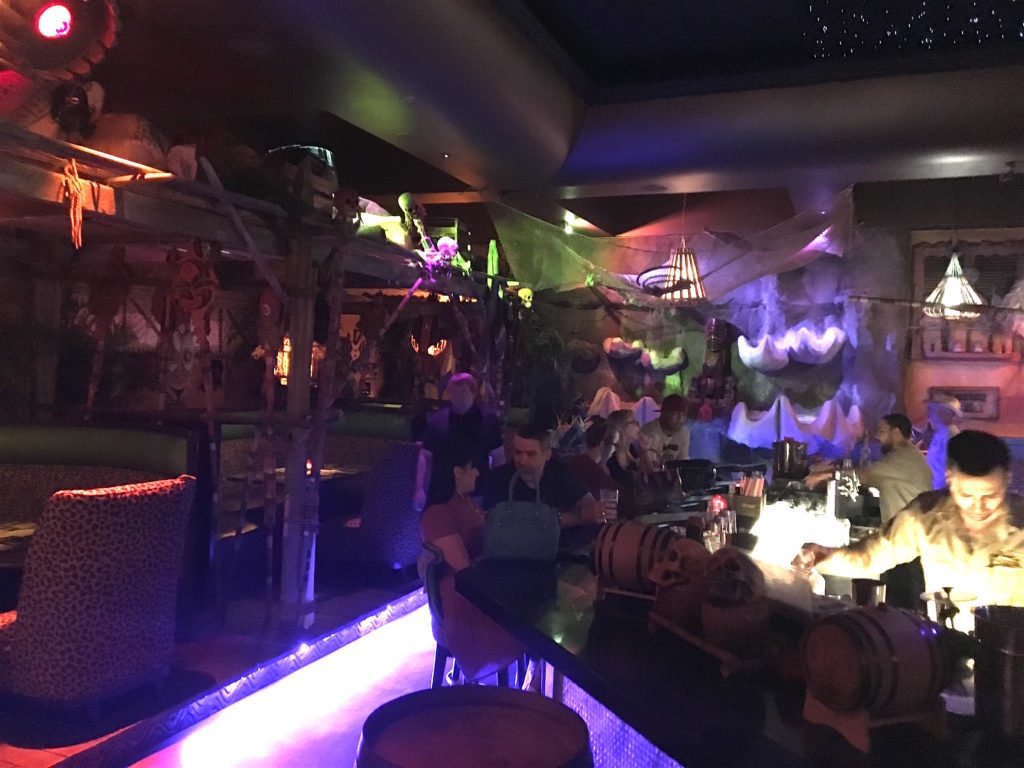 The front area of The Golden Tiki