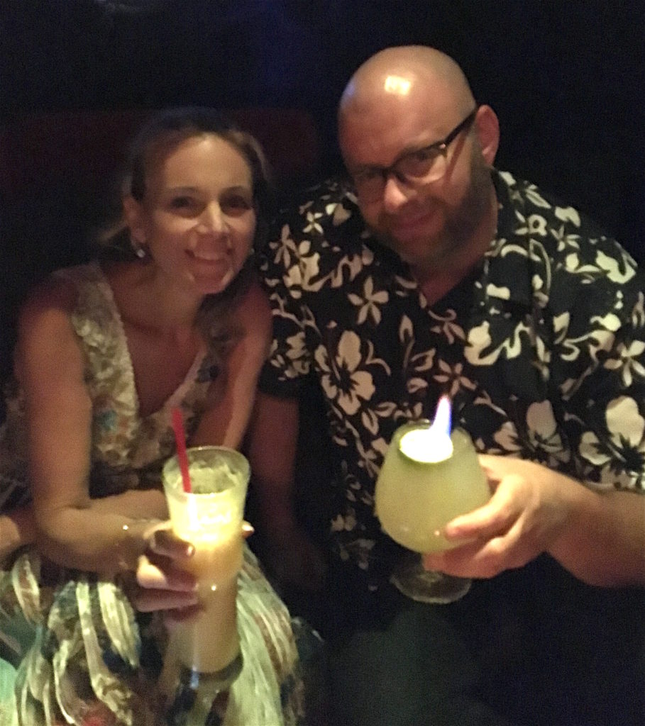 Tonia and Ray at The Golden Tiki