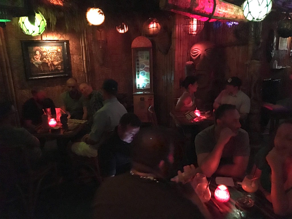 Inside Frankie's Tiki Room