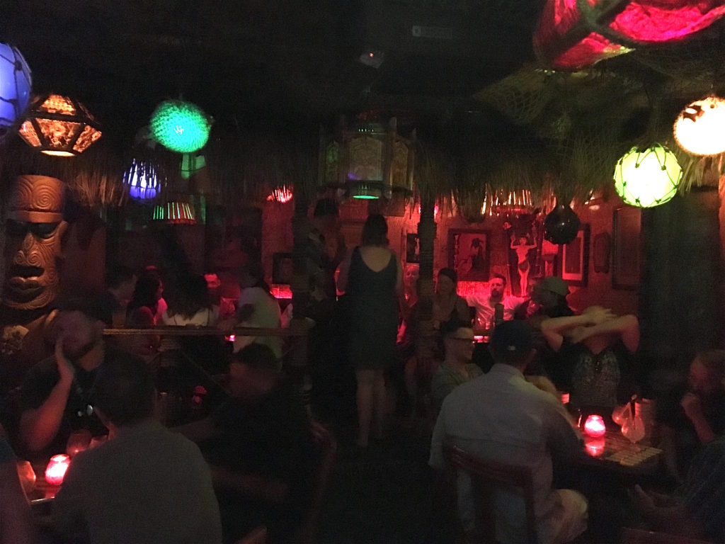 Inside Frankie's Tiki Room