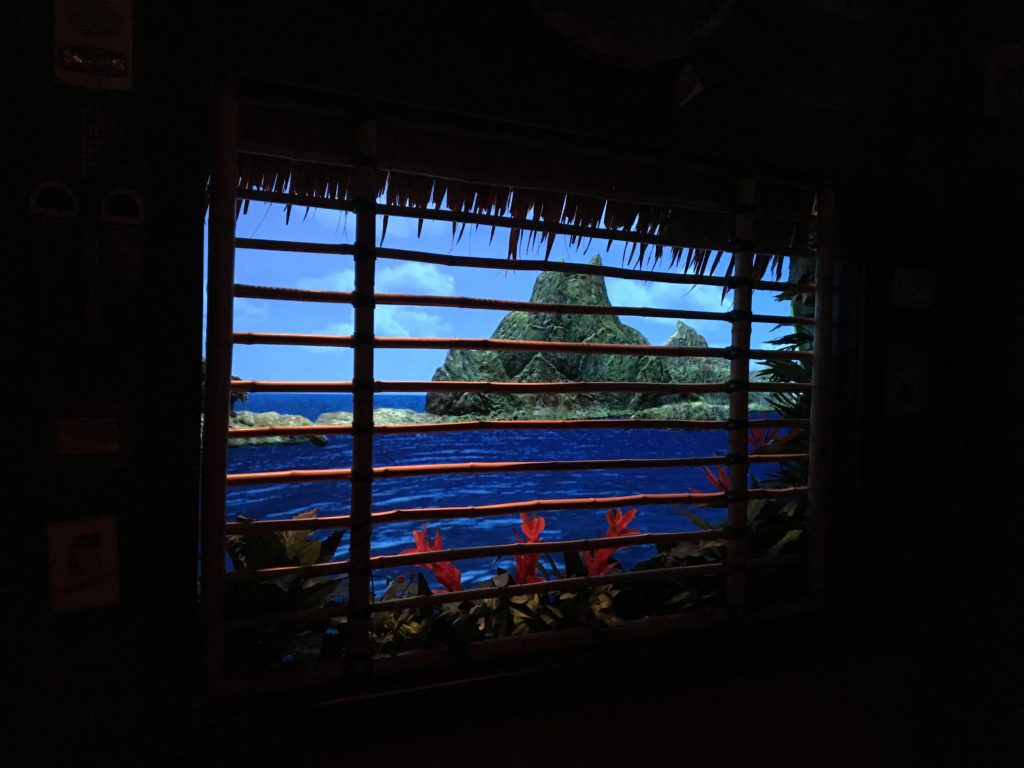 Volcano calm at Trader Sam's