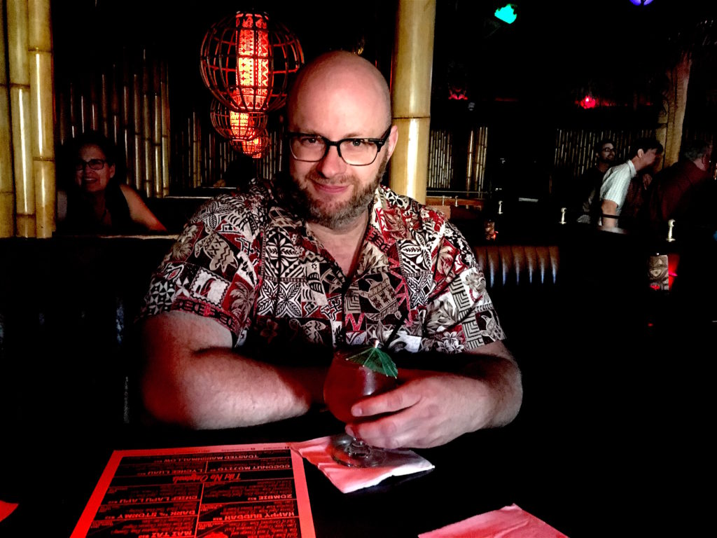 Ray with a Chief Lapu Lapu at Tiki No