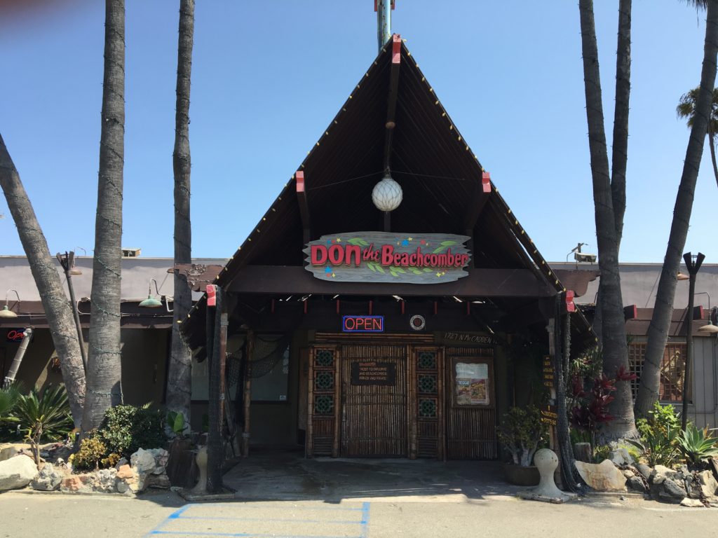 Don The Beachcomber entrance