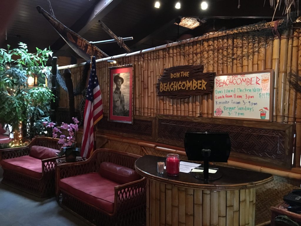 Front lobby of Don The Beachcomber