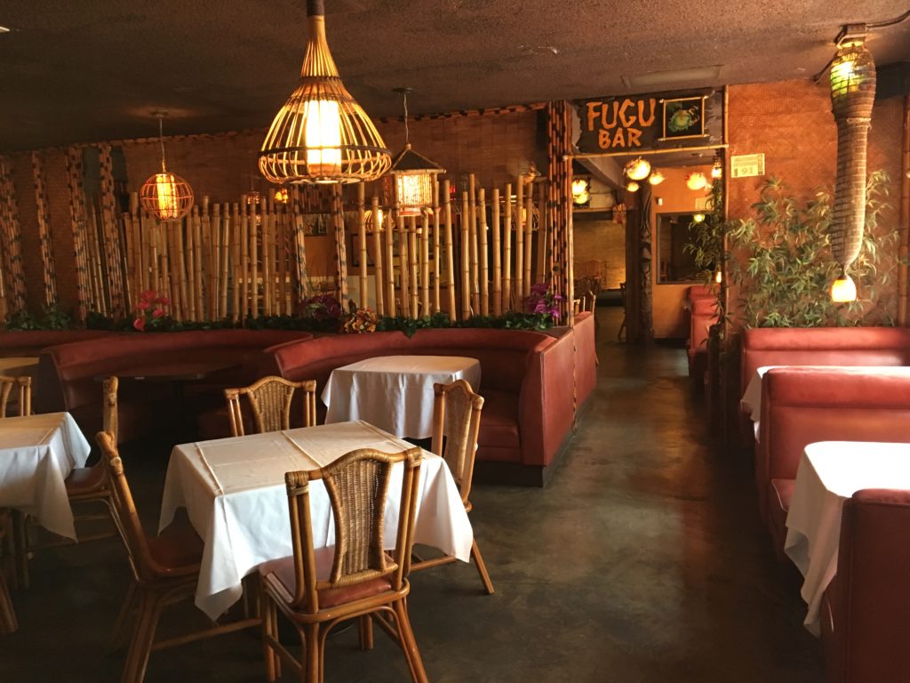 Front dining area at Don The Beachcomber