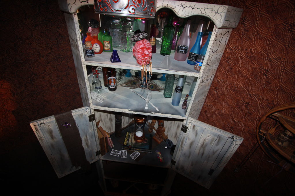 Cabinet at Doctor Voodoo's Tiki Temple