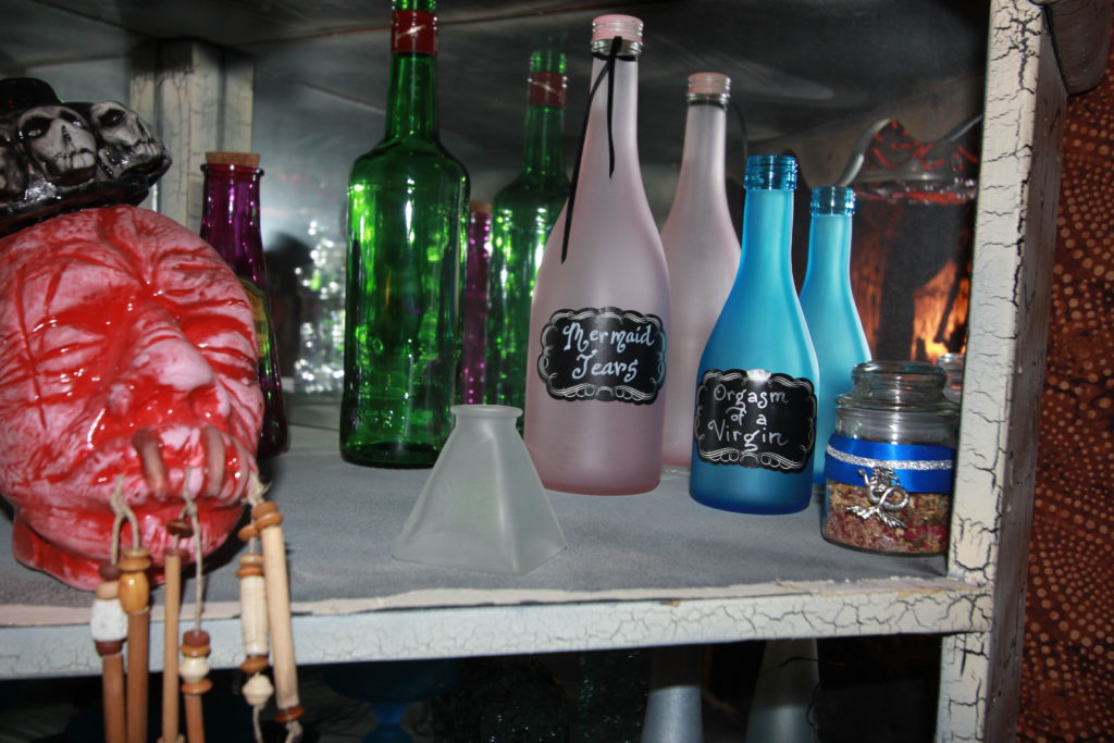 Potions at Doctor Voodoo's Tiki Temple