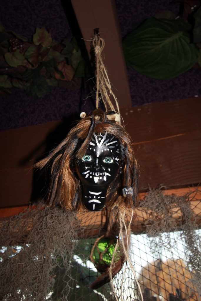 Shrunken Head at Doctor Voodoo's Tiki Temple