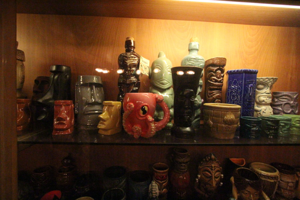 Aaron's Tiki mug collection