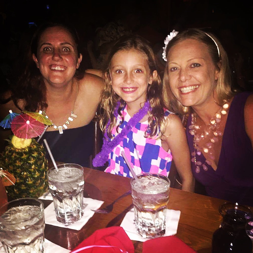 Rory celebrating her 9th birthday at The Mai Kai