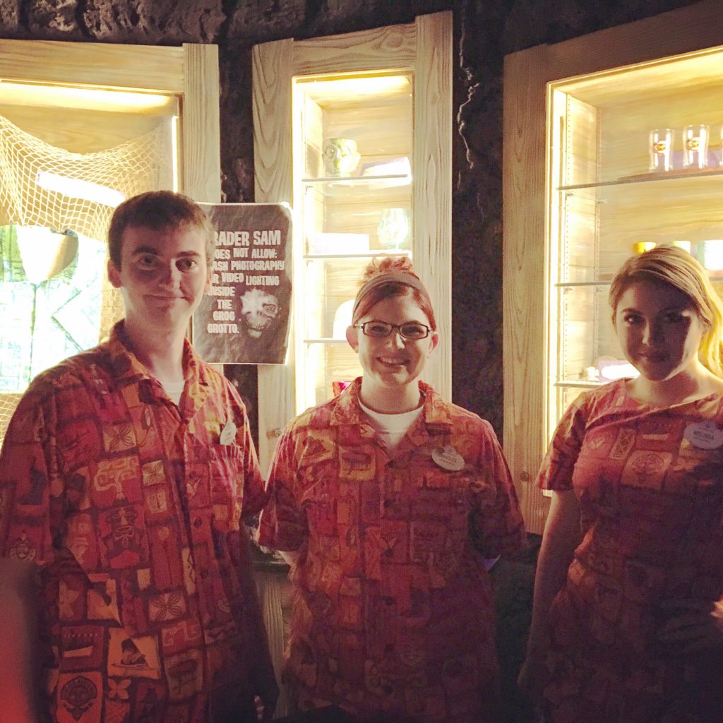 hosts at Trader Sams Grog Grotto