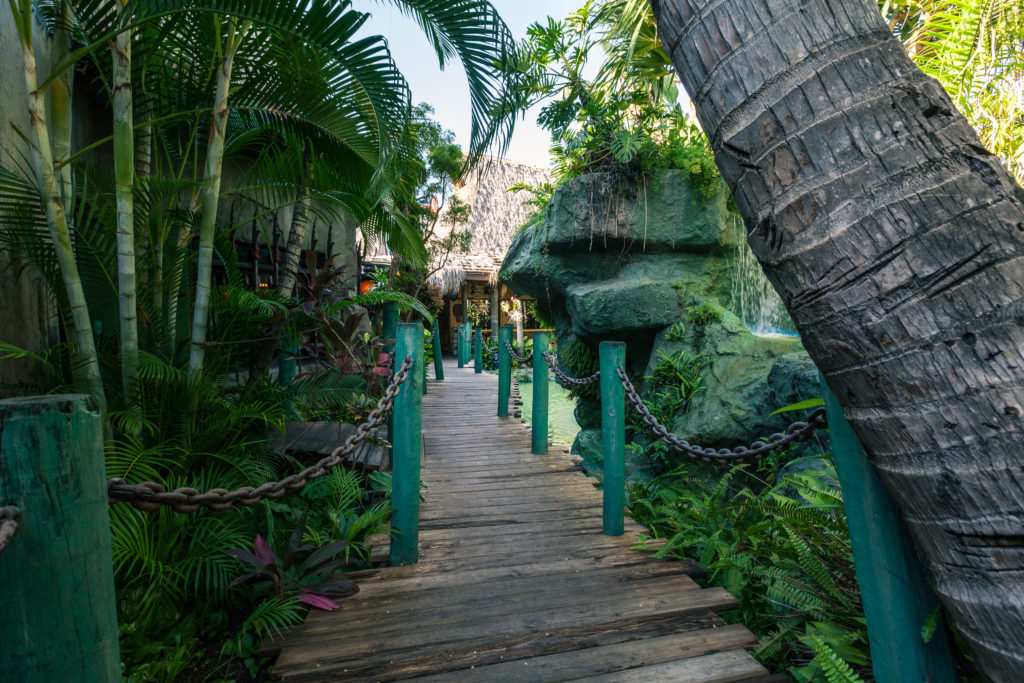 Tropical Garden at The Mai Kai