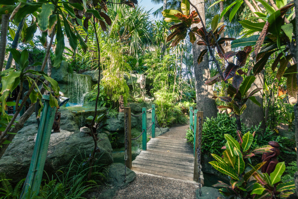 Tropical Garden at The Mai Kai