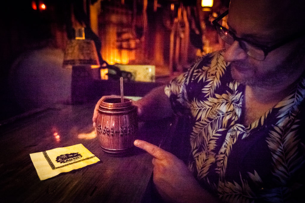 Rum Barrell at The Mai Kai