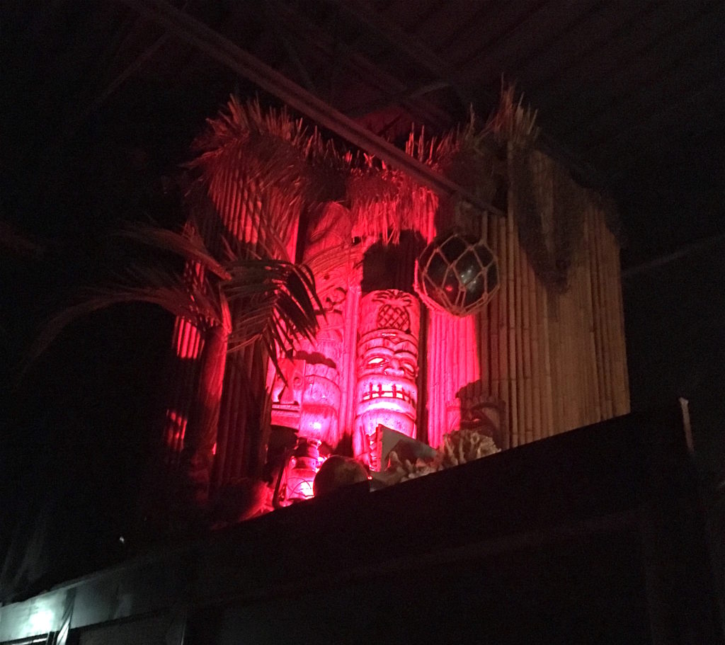 Tikis at The Shameful Tiki Room