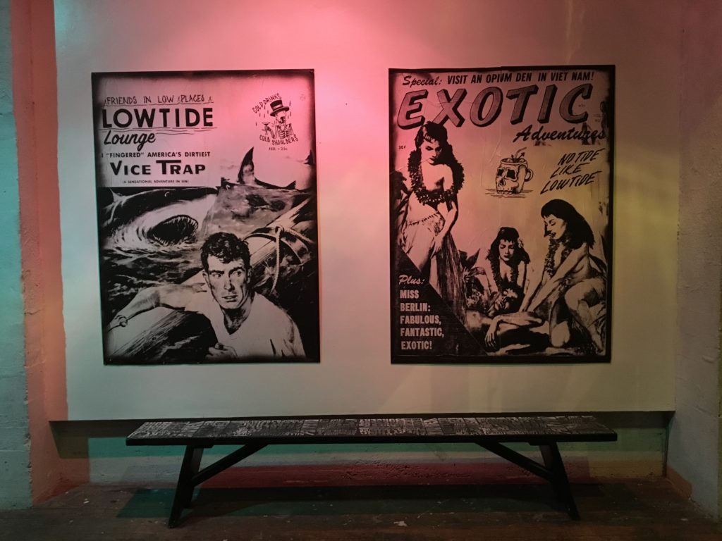 Lowtide Lounge pop up Tiki bar