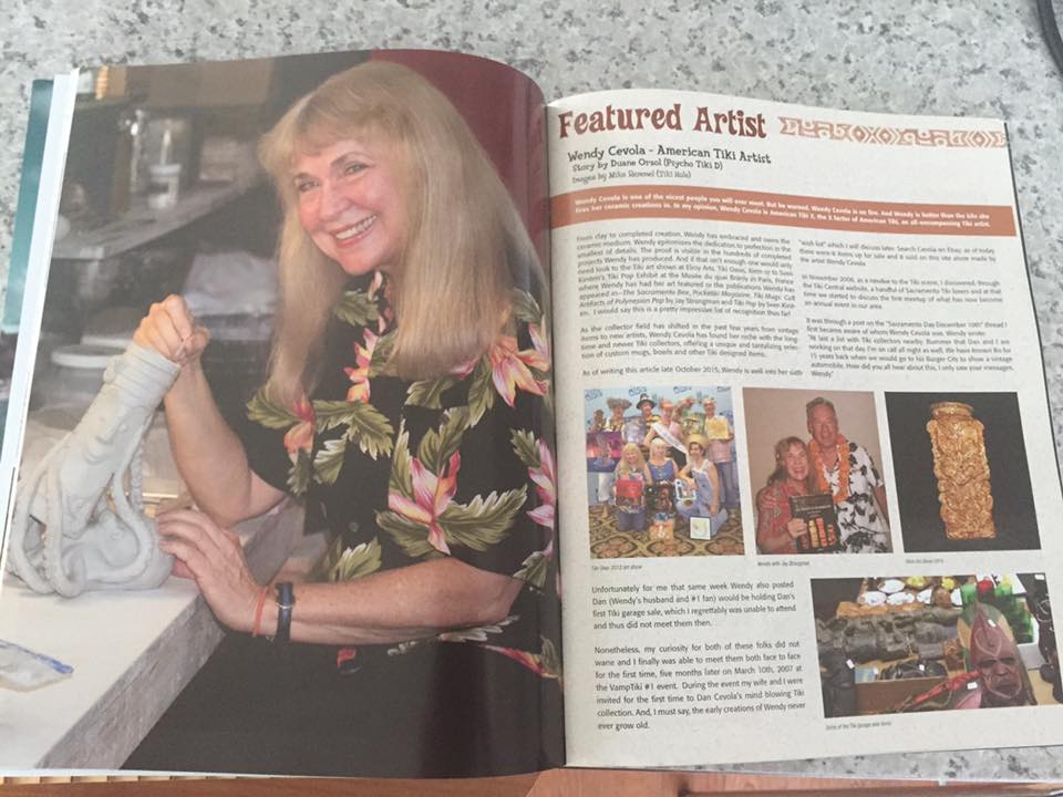 Wendy's write up in Tiki Magazine and More