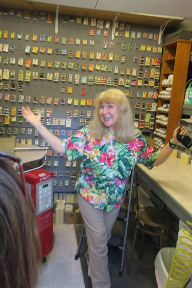 Wendy Cevola in her shop