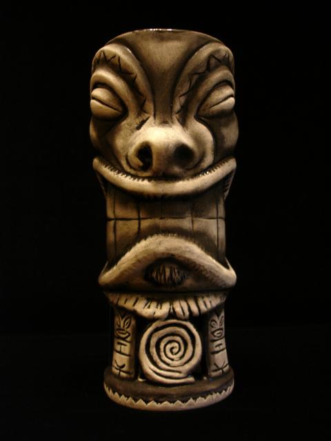 Tiki Mug by Wendy Cevola