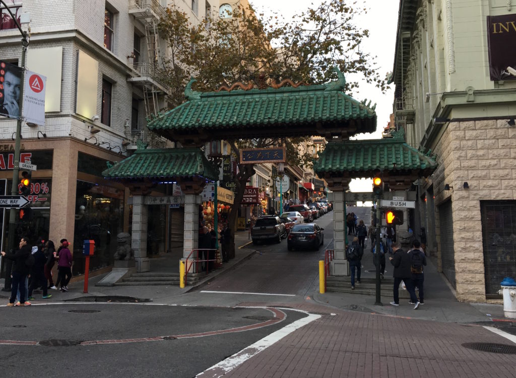 Entrance into Chinatown