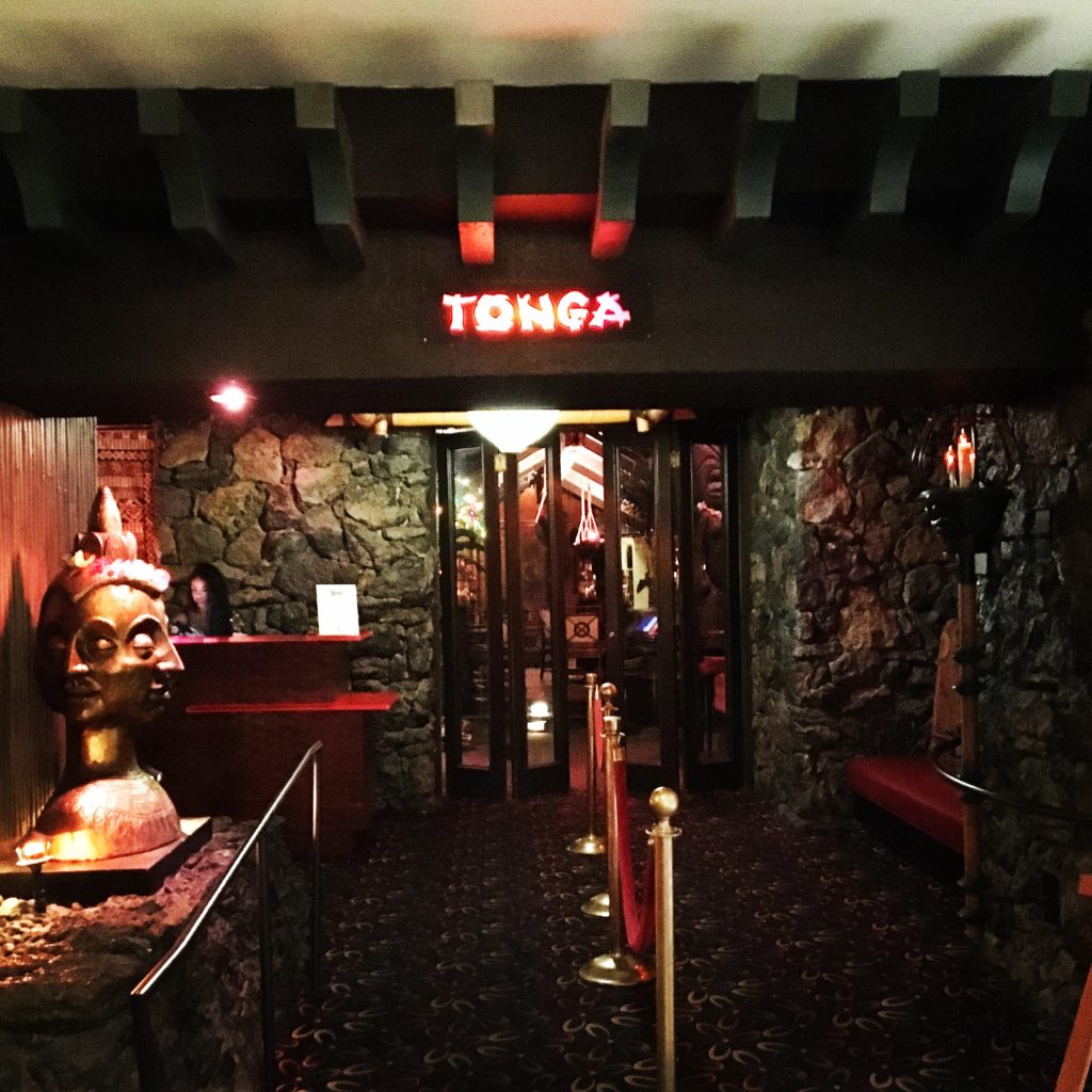 Entrance into The Tonga Room