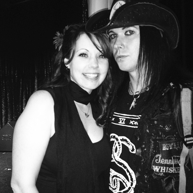 Josie with her favorite singer-Wednesday13