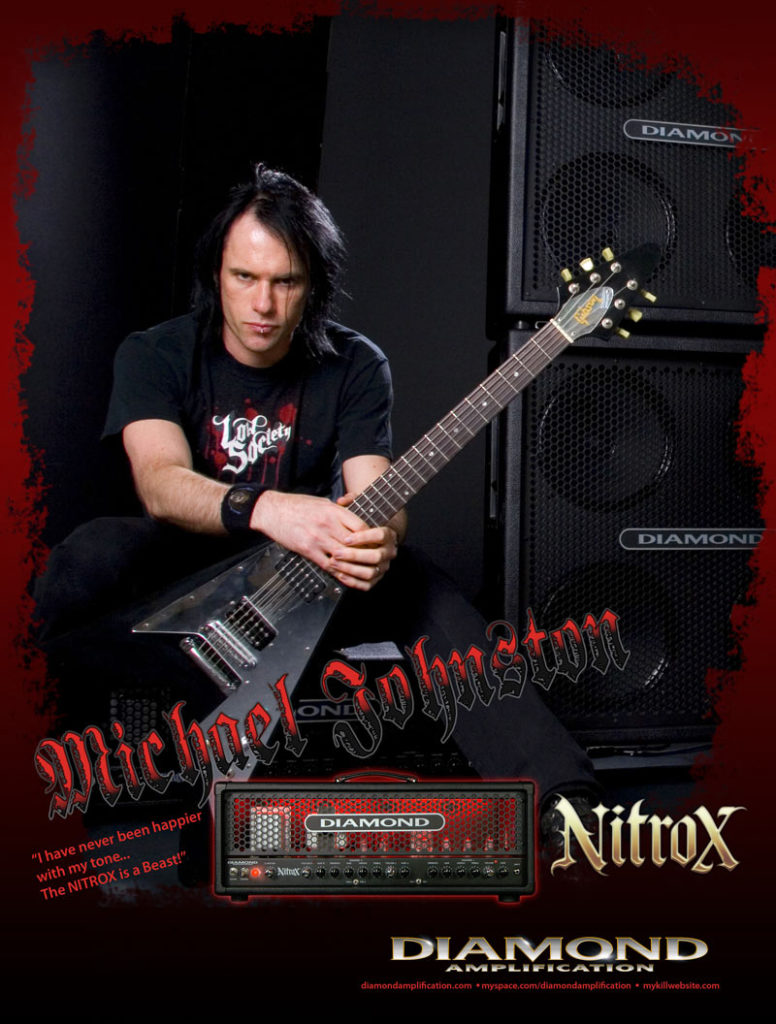 Mike endorsed by Diamond Amps 2009