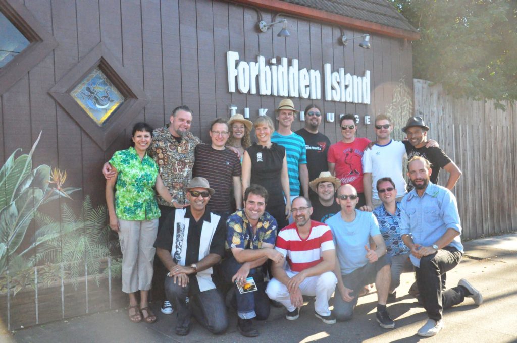 Forbidden Island- venue of choice for surf bands
