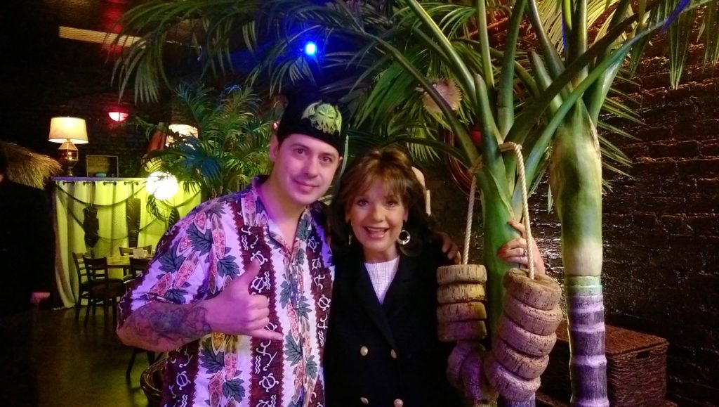 Jason with Dawn Wells aka Mary Ann!