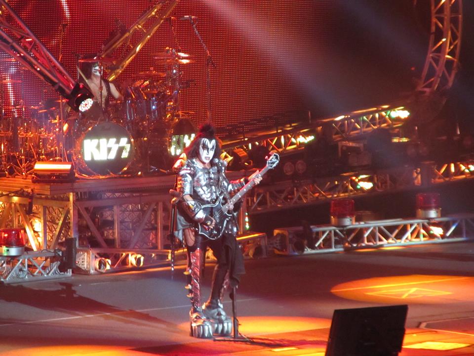 Kiss live at Rogers Arena Vancouver BC photo by Brian Verch