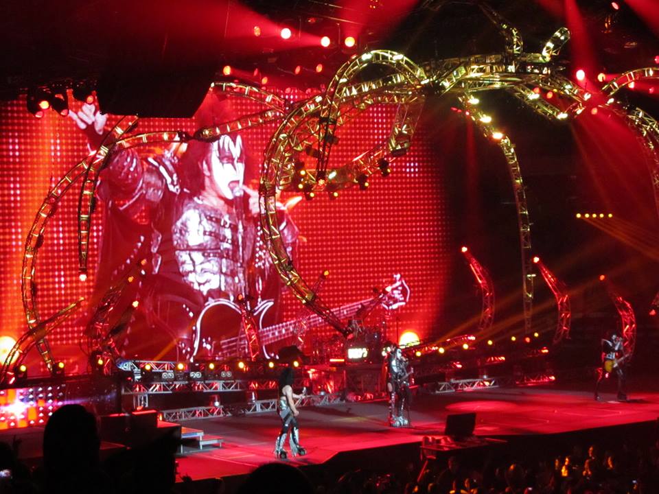Kiss live at Rogers Arena Vancouver BC photo by Brian Verch